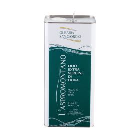 Olio extravergine di oliva Aspromontano Olearia San Giorgio Calabria latta 5 Litri
