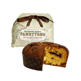 Panettone con aceto balsamico di modena Acetaia Giusti