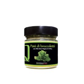 Pate' Di Broccoletti Crema spalmabile di verdure Quattrociocchi Lazio 190 GR