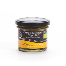 Organic vegan parsley cream